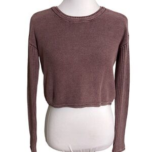 Urban Outfitters Dusty Rose Crew Neck Sweater